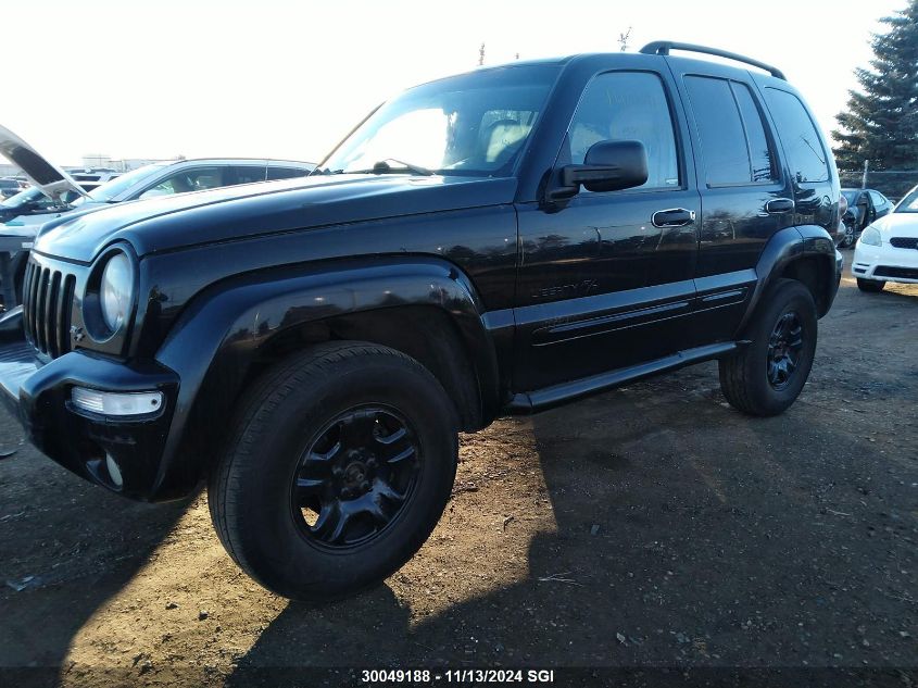 2002 Jeep Liberty Limited VIN: 1J4GL58KX2W140916 Lot: 30049188