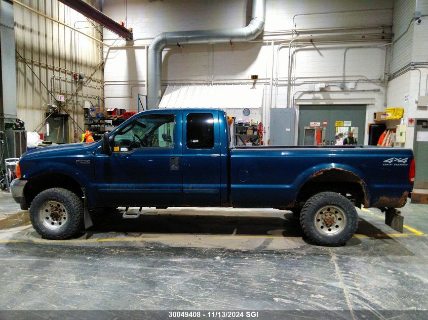 2001 Ford F250 Super Duty VIN: 1FTNX21F61EA93546 Lot: 30049408