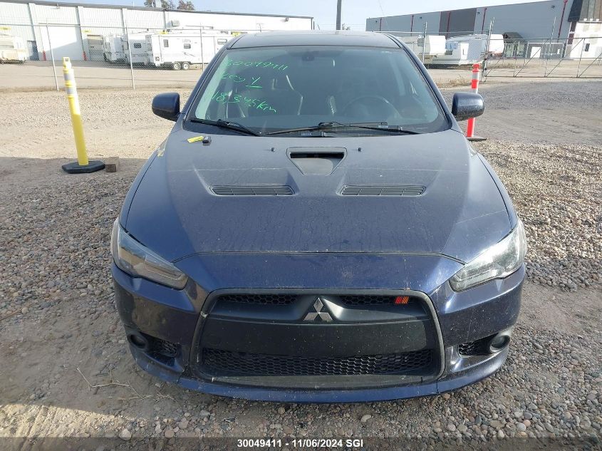 2013 Mitsubishi Lancer Ralliart VIN: JA32V6FV6DU609140 Lot: 30049411