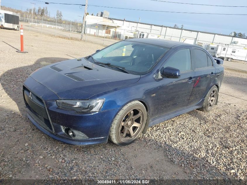 2013 Mitsubishi Lancer Ralliart VIN: JA32V6FV6DU609140 Lot: 30049411