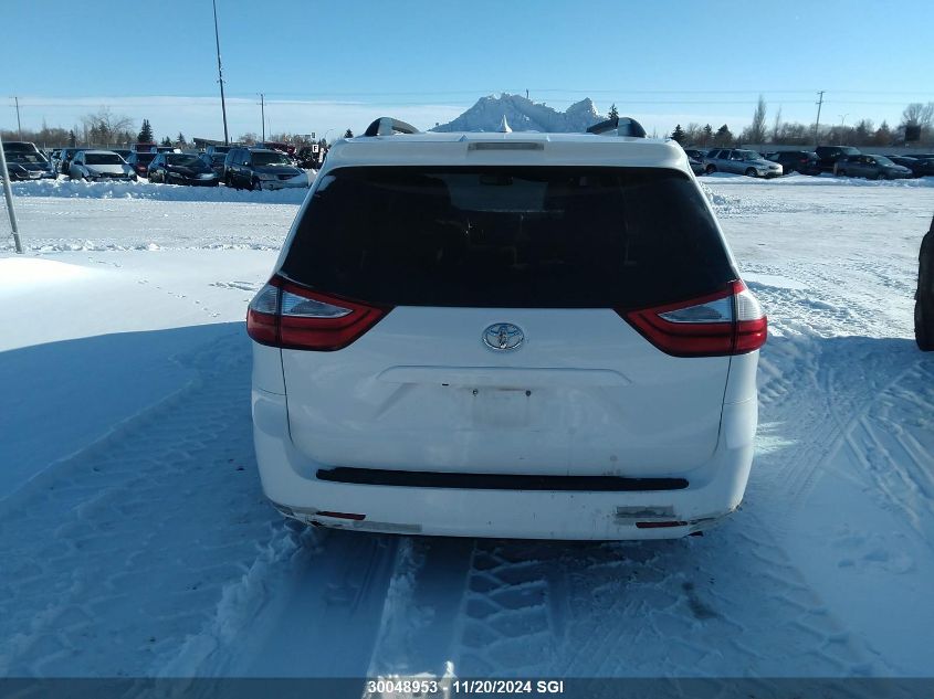 2019 Toyota Sienna Le VIN: 5TDKZ3DC2KS001932 Lot: 30048953