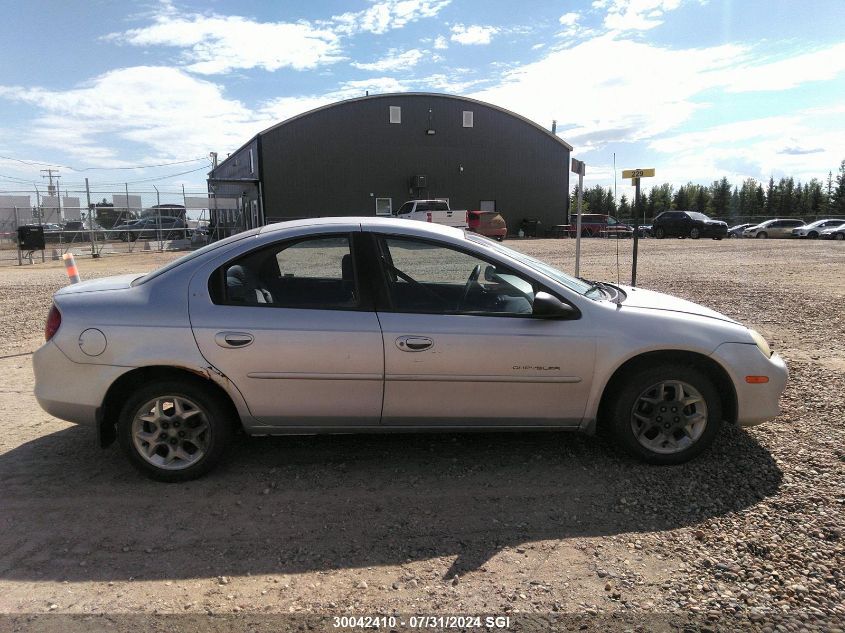 2000 Chrysler Neon Le/Lx VIN: 1C3ES46C7YD572331 Lot: 30042410