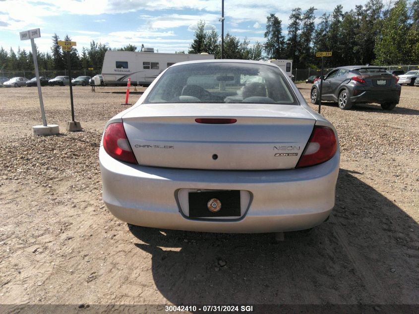 2000 Chrysler Neon Le/Lx VIN: 1C3ES46C7YD572331 Lot: 30042410