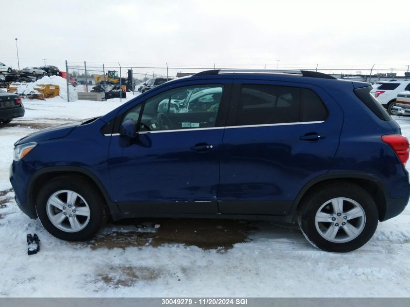 2017 Chevrolet Trax 1Lt VIN: 3GNCJPSB7HL220310 Lot: 30049279