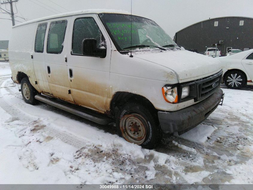 2007 Ford Econoline E250 Van VIN: 1FTNE24W07DB08834 Lot: 30049988