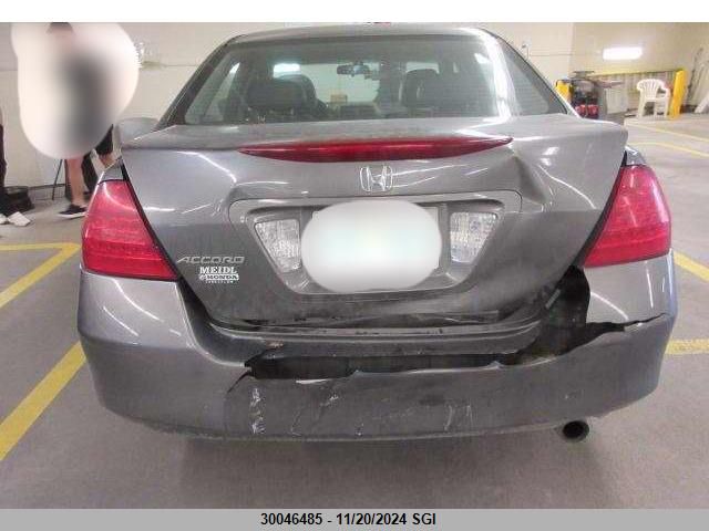 2007 Honda Accord Ex VIN: 1HGCM55707A805961 Lot: 30046485