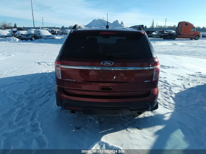 2014 Ford Explorer Limited VIN: 1FM5K8F86EGA56255 Lot: 30048391