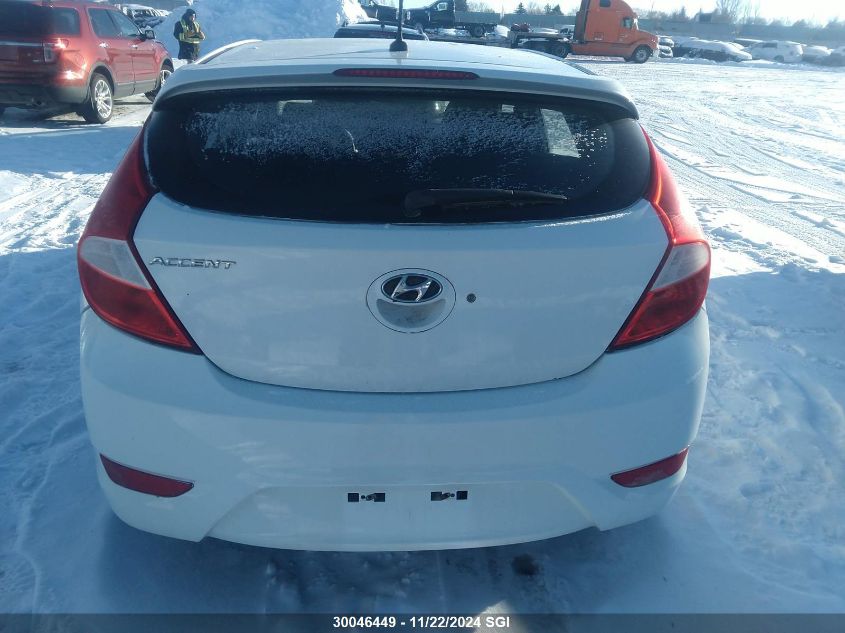 2015 Hyundai Accent Gs VIN: KMHCT5AE6FU210854 Lot: 30046449