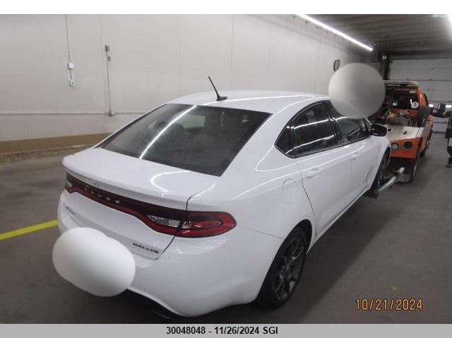 Vin: 1c3cdfba4dd232470, lot: 20075333, dodge dart sxt 20134