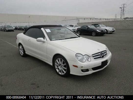 2007 Mercedes-Benz Clk350 350 VIN: WDBTK56F47F215838 Lot: 8958404