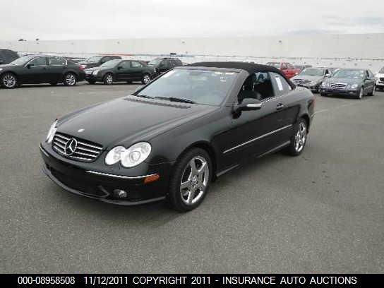 2005 Mercedes-Benz Clk500 VIN: WDBTK75G45T047154 Lot: 8958508