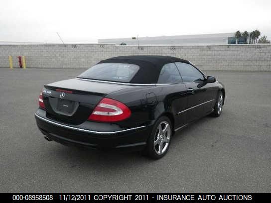 WDBTK75G45T047154 2005 Mercedes-Benz Clk500