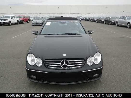 WDBTK75G45T047154 2005 Mercedes-Benz Clk500