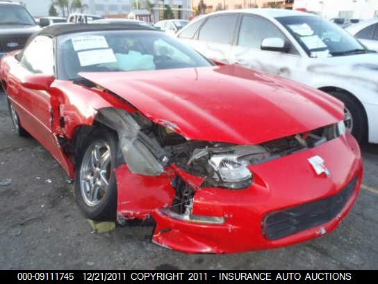 2002 Chevrolet Camaro Z28 VIN: 2G1FP32G722144012 Lot: 9111745