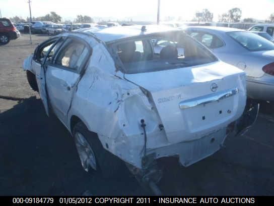 2010 Nissan Sentra 2.0/2.0S/Sr/2.0Sl VIN: 3N1AB6AP0AL728129 Lot: 9184779