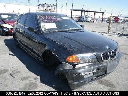 2001 BMW 325I VIN: WBAAV33421FU75828 Lot: 9281515