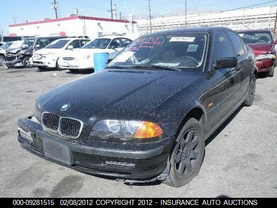 2001 BMW 325I VIN: WBAAV33421FU75828 Lot: 9281515