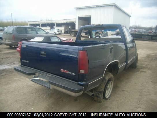 1996 GMC Sierra C1500 VIN: 1GTEC14W3TZ534630 Lot: 9307167