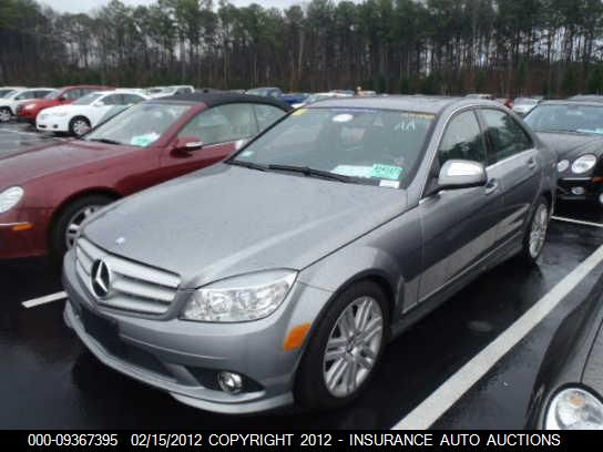 2009 Mercedes-Benz C300 4 Matic VIN: WDDGF81X89R044480 Lot: 9367395