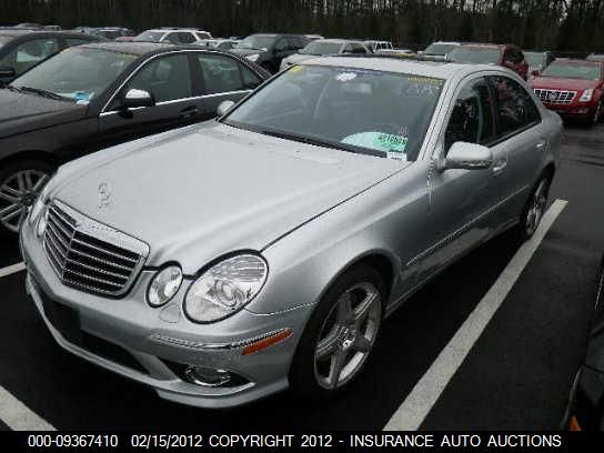 2009 Mercedes-Benz E350 4M Awd VIN: WDBUF87X99B393398 Lot: 9367410