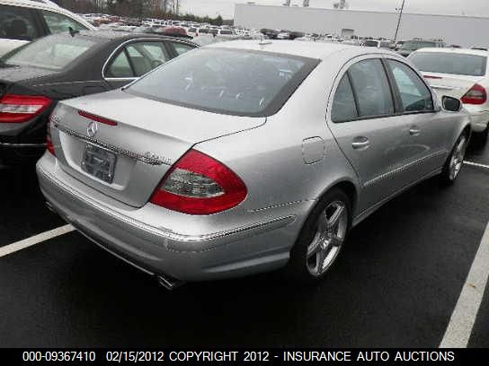 2009 Mercedes-Benz E350 4M Awd VIN: WDBUF87X99B393398 Lot: 9367410