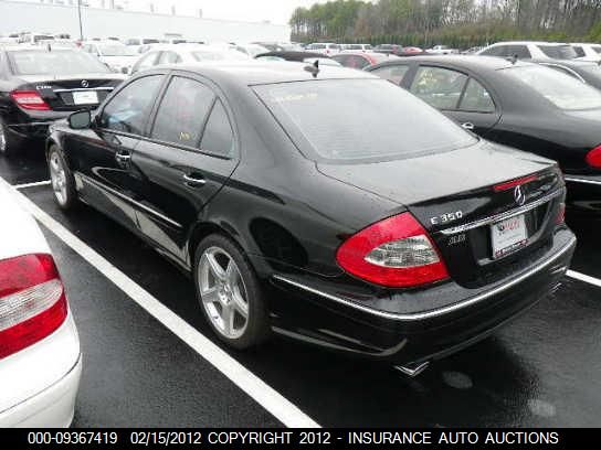 2009 Mercedes-Benz E350 VIN: WDBUF56X19B431061 Lot: 9367419