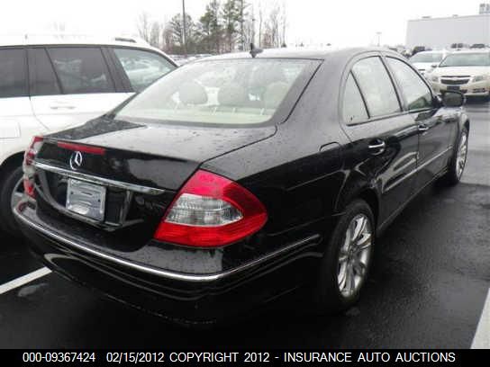 2009 Mercedes-Benz E350 3.5L VIN: WDBUF56X59B360740 Lot: 9367424