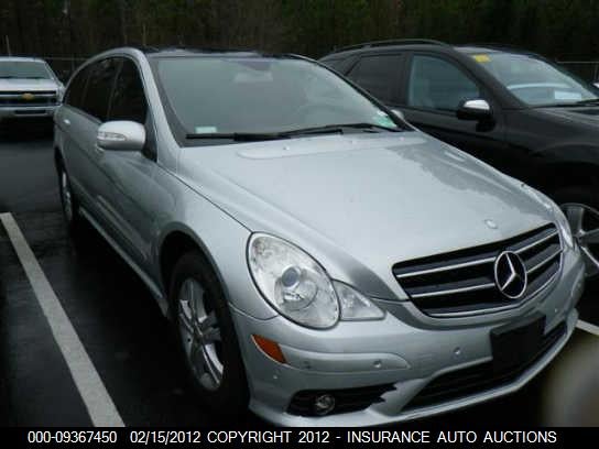 2009 Mercedes-Benz R350 R Class silver null gasoline 4JGCB65E69A089204 photo #1