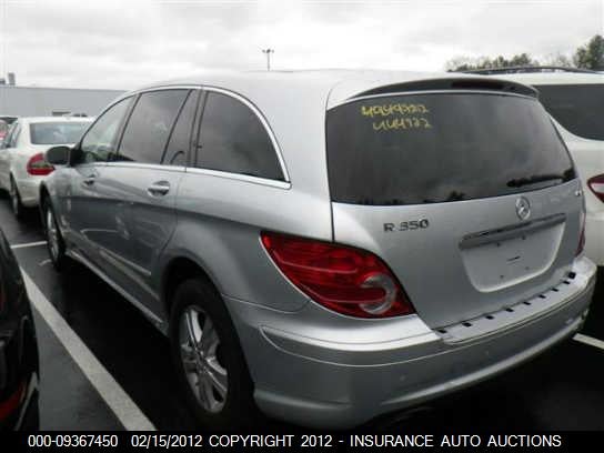 2009 Mercedes-Benz R350 R Class silver null gasoline 4JGCB65E69A089204 photo #4