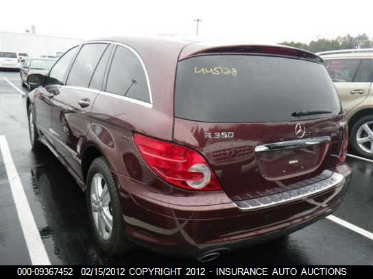 4JGCB65E89A090659 2009 Mercedes-Benz R350 R Class