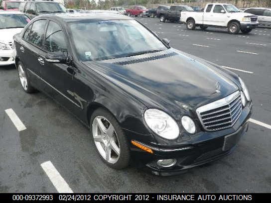 2009 Mercedes-Benz E350 4M Awd VIN: WDBUF87X99B396365 Lot: 9372993