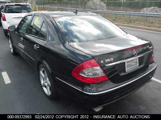 2009 Mercedes-Benz E350 4M Awd VIN: WDBUF87X99B396365 Lot: 9372993