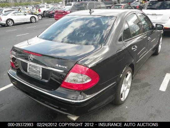 2009 Mercedes-Benz E350 4M Awd VIN: WDBUF87X99B396365 Lot: 9372993