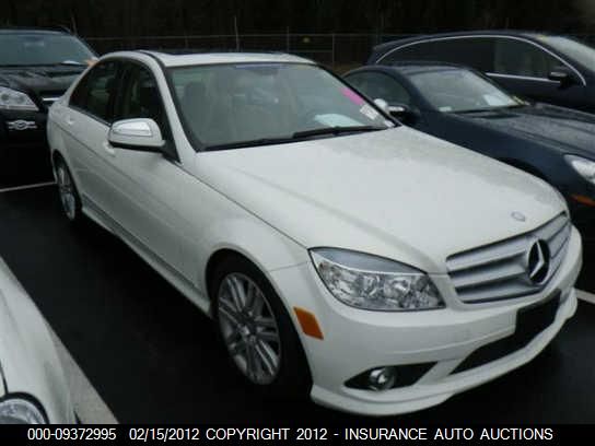 2009 Mercedes-Benz C300 4 Matic VIN: WDDGF81X29R064689 Lot: 9372995