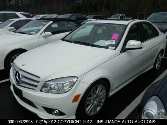 2009 Mercedes-Benz C300 4 Matic VIN: WDDGF81X29R064689 Lot: 9372995