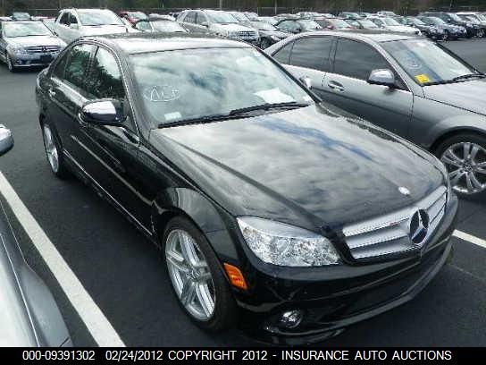 2009 Mercedes-Benz C300 300 VIN: WDDGF54X29F197576 Lot: 9391302