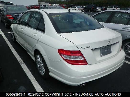 2009 Mercedes-Benz C300 300 VIN: WDDGF54X69R061899 Lot: 9391341