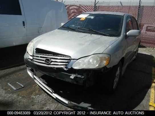 2003 Toyota Corolla (U.s.) Ce/Le/S VIN: 1NXBR32E13Z089157 Lot: 9483089