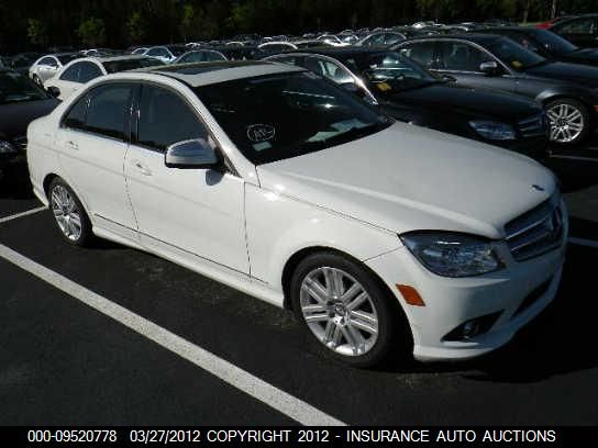 2009 Mercedes-Benz C300 300 VIN: WDDGF54XX9R050565 Lot: 9520778