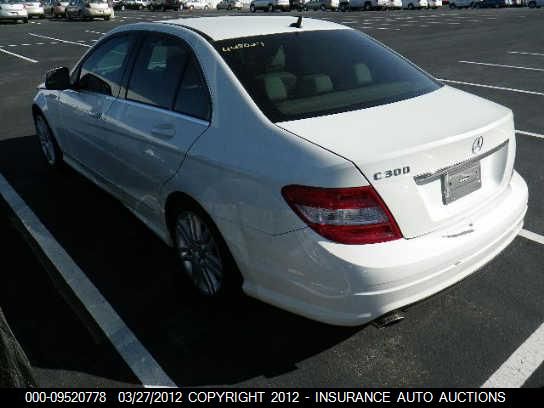 2009 Mercedes-Benz C300 300 VIN: WDDGF54XX9R050565 Lot: 9520778