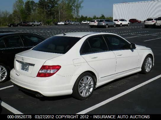 2009 Mercedes-Benz C300 300 VIN: WDDGF54XX9R050565 Lot: 9520778