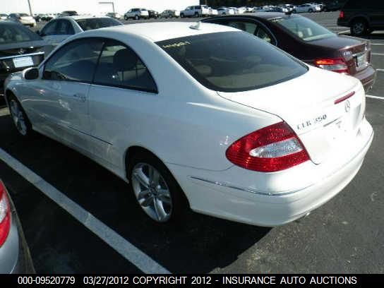 2009 Mercedes-Benz Clk350 350 VIN: WDBTJ56H99F266274 Lot: 9520779