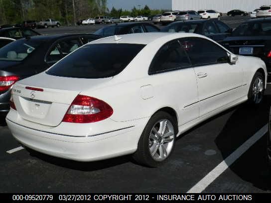 2009 Mercedes-Benz Clk350 350 VIN: WDBTJ56H99F266274 Lot: 9520779