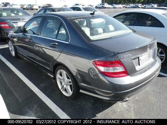 2009 Mercedes-Benz C350 VIN: WDDGF56X99R062719 Lot: 9520782