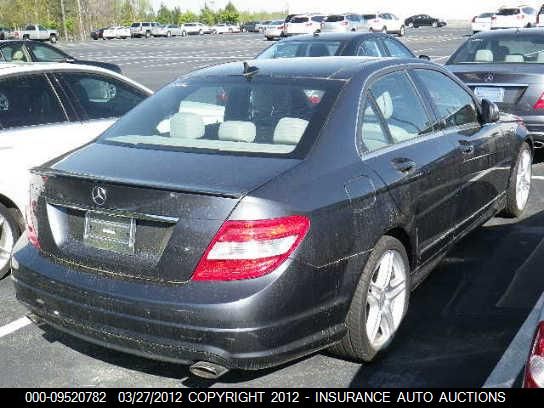 2009 Mercedes-Benz C350 VIN: WDDGF56X99R062719 Lot: 9520782