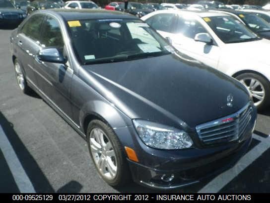 2009 Mercedes-Benz C300 300 VIN: WDDGF54X29F231208 Lot: 9525129