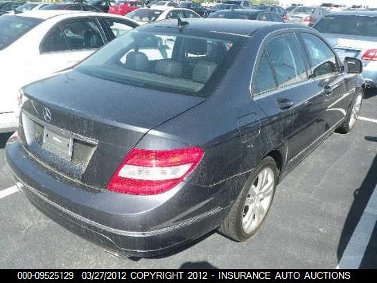 2009 Mercedes-Benz C300 300 VIN: WDDGF54X29F231208 Lot: 9525129