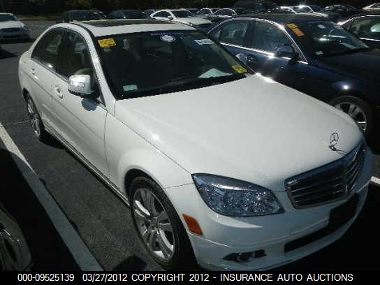 2009 Mercedes-Benz C300 300 VIN: WDDGF54X29F228633 Lot: 9525139