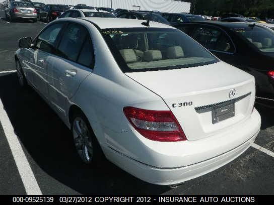 2009 Mercedes-Benz C300 300 VIN: WDDGF54X29F228633 Lot: 9525139