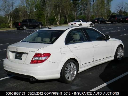 2009 Mercedes-Benz C300 4 Matic VIN: WDDGF81X59F271806 Lot: 9525183